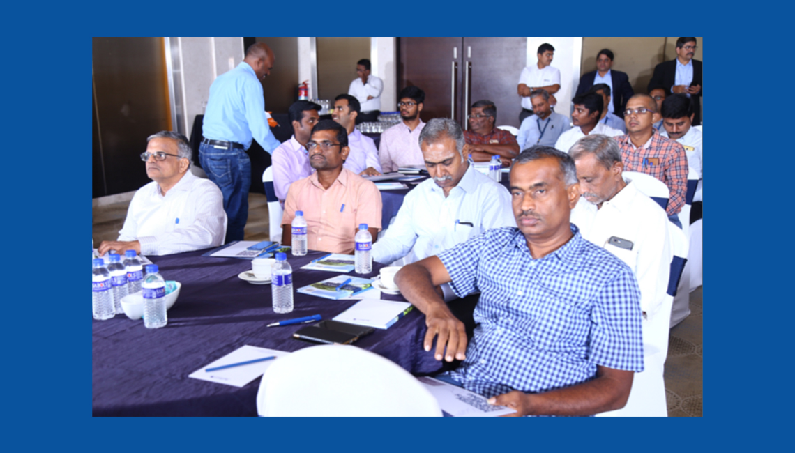 Customers in the seminar Seminar on Knits 5.0 by Rudolf Atul Chemicals Ltd (RACL) in partnership with Erbatech India in Coimbatore - Image