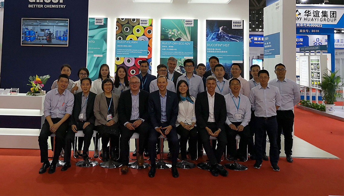 RUDOLF GROUP at the 18th China INTERDYE - Image RUDOLF GROUP at the 18th China INTERDYE - Image