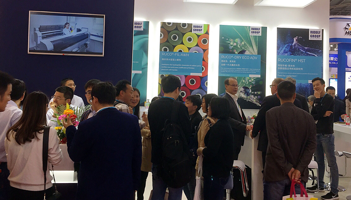 RUDOLF GROUP at the 18th China INTERDYE - Image RUDOLF GROUP at the 18th China INTERDYE - Image